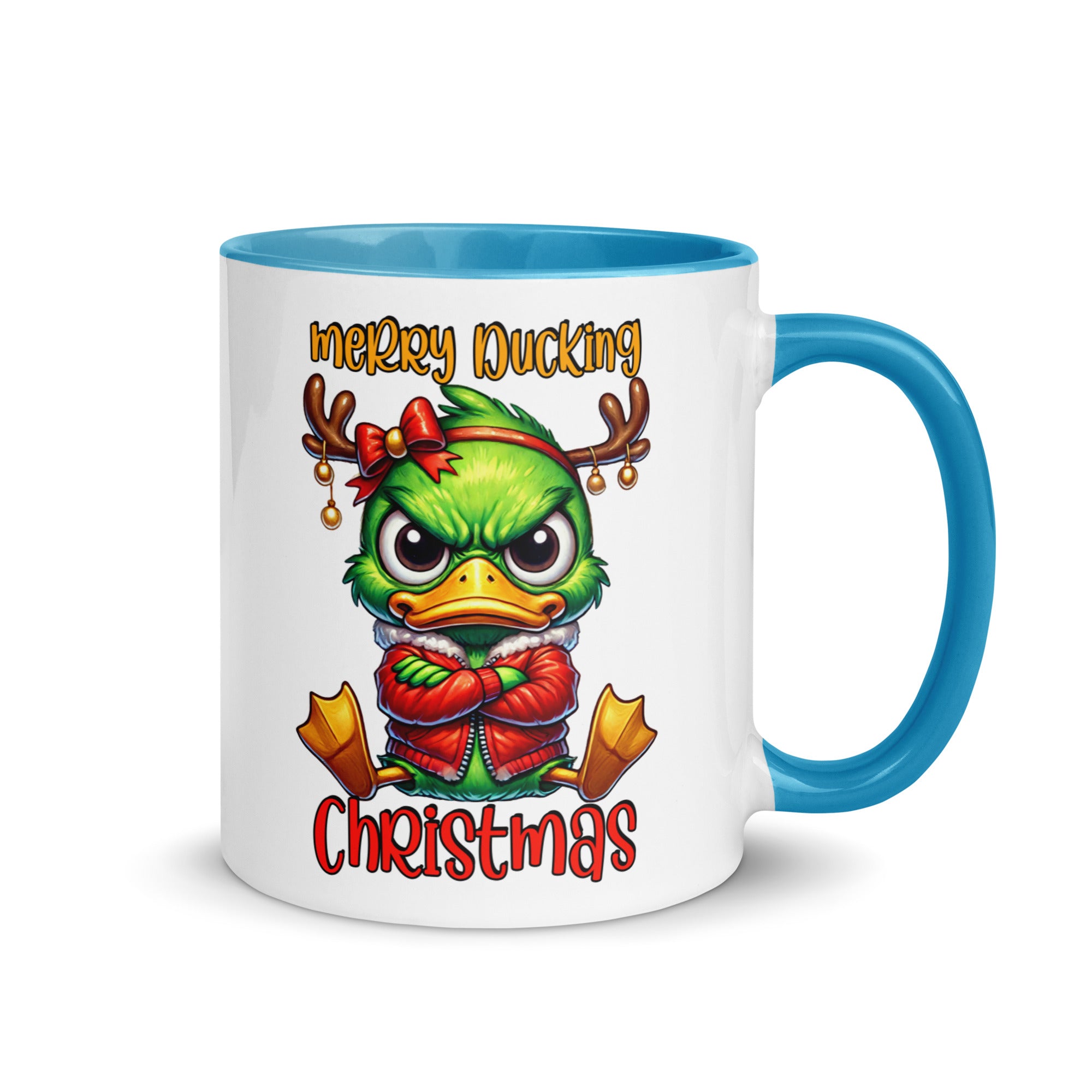 Merry Ducking Christmas Mug-Phoenix Styles