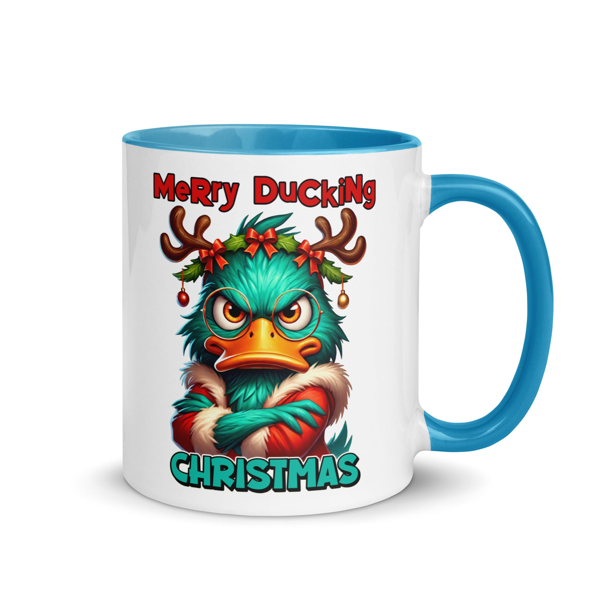 Merry Ducking Christmas Mug-Phoenix Styles