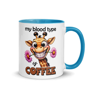 Blood Type is Coffee Mug-Phoenix Styles