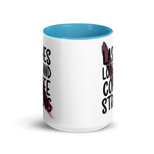 Lashes Long and Coffee Strong Mug-Phoenix Styles