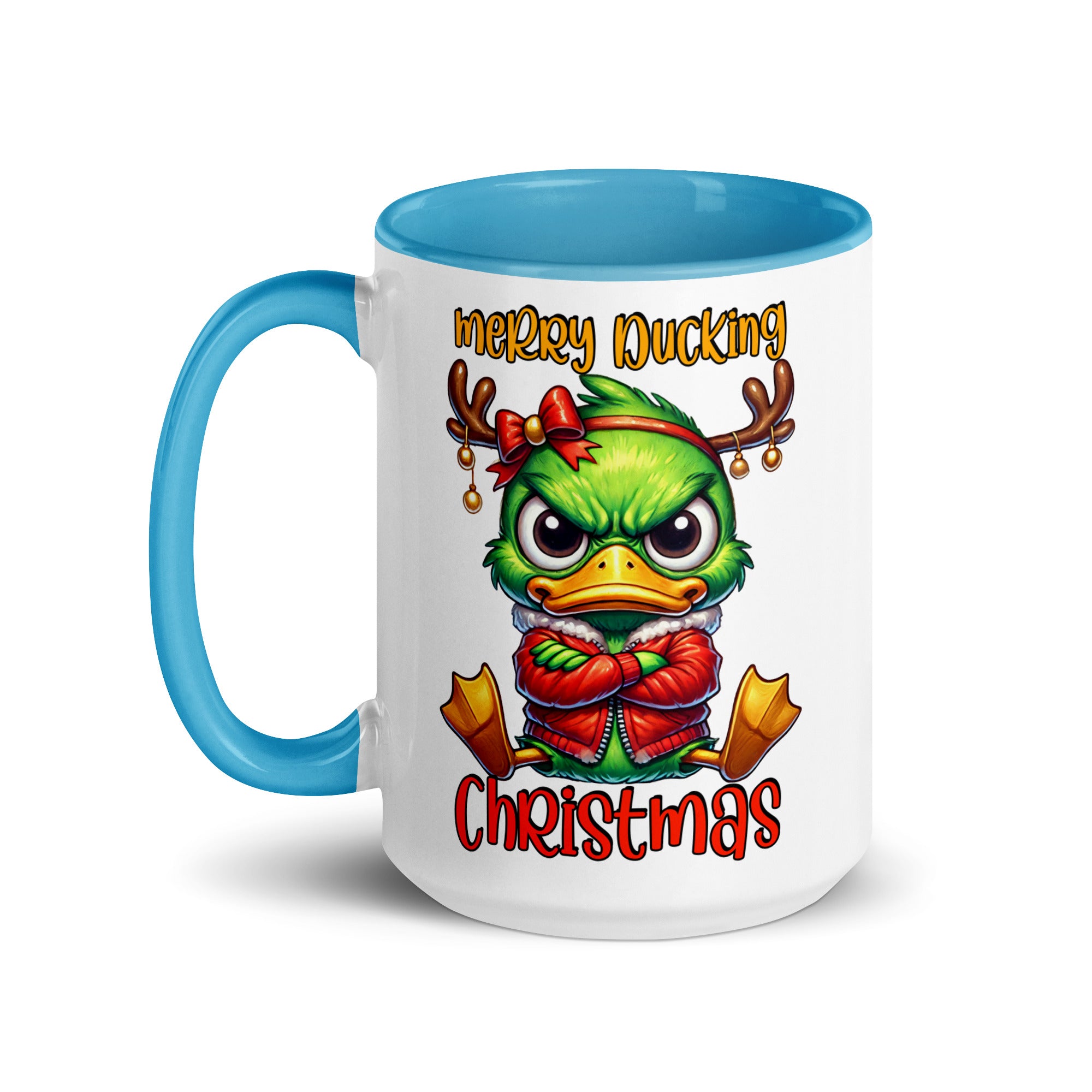 Merry Ducking Christmas Mug-Phoenix Styles