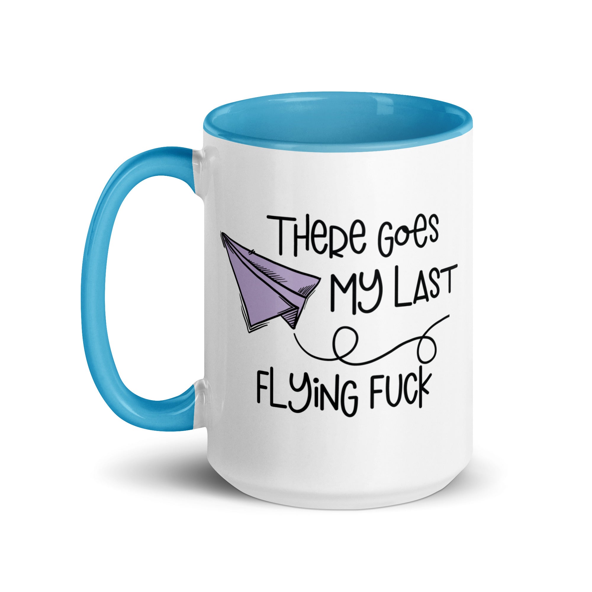 Flying Fuck Mug with Color Inside-Phoenix Styles