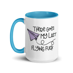 Flying Fuck Mug with Color Inside-Phoenix Styles