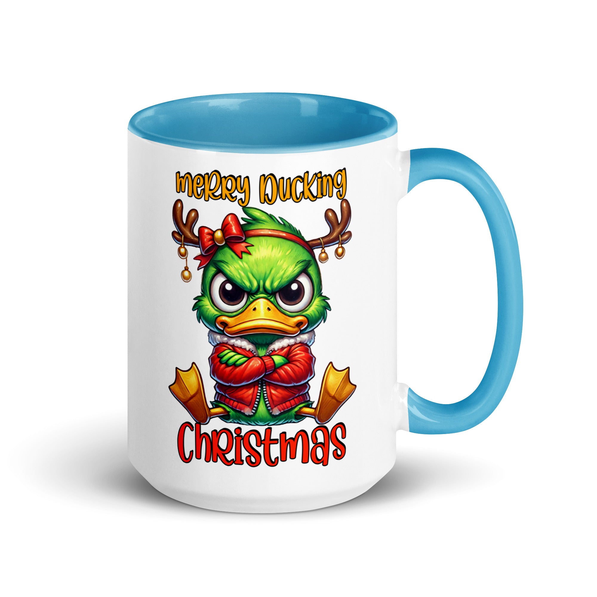 Merry Ducking Christmas Mug-Phoenix Styles