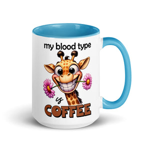 Blood Type is Coffee Mug-Phoenix Styles