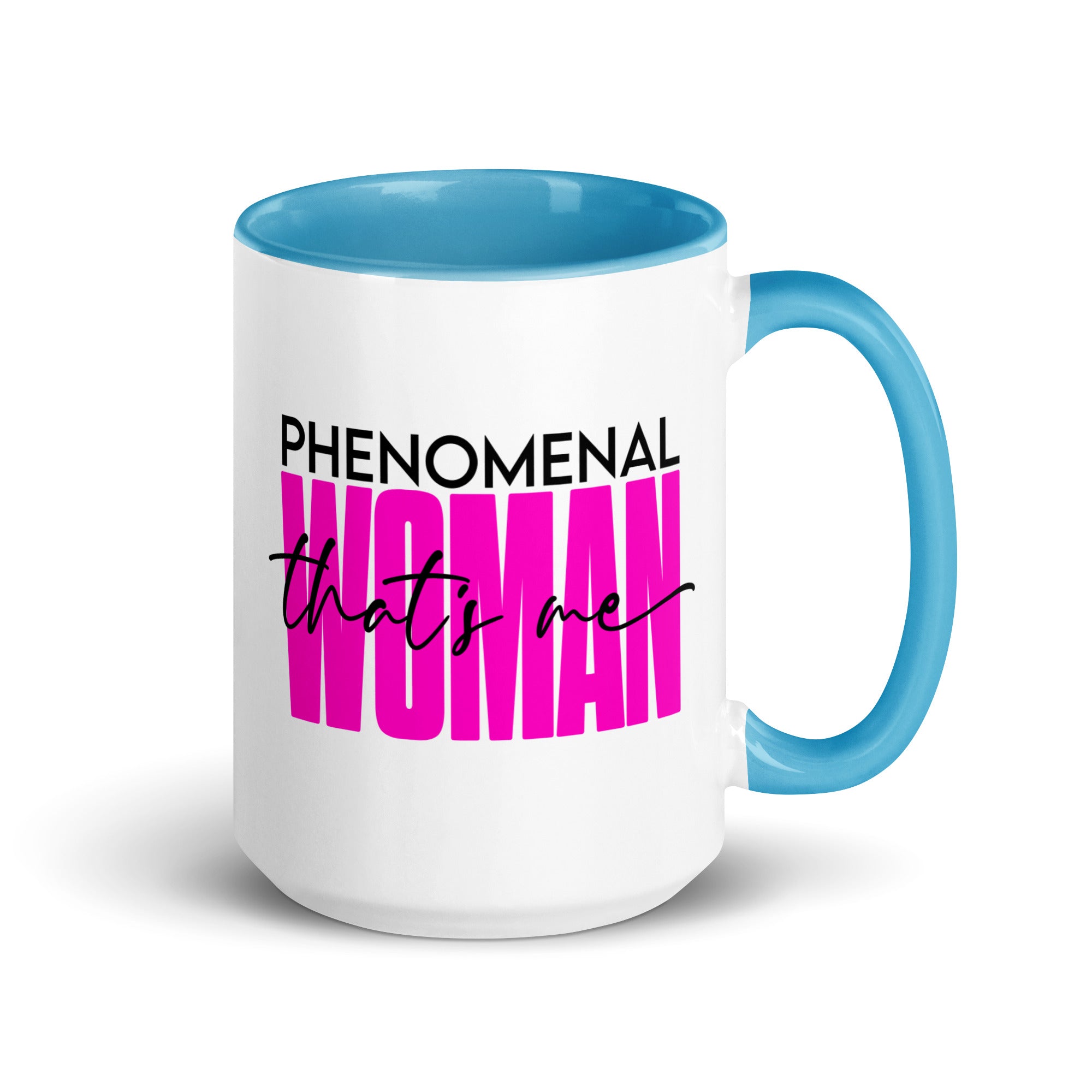 Phenomenal Woman Mug with Color Inside-Phoenix Styles