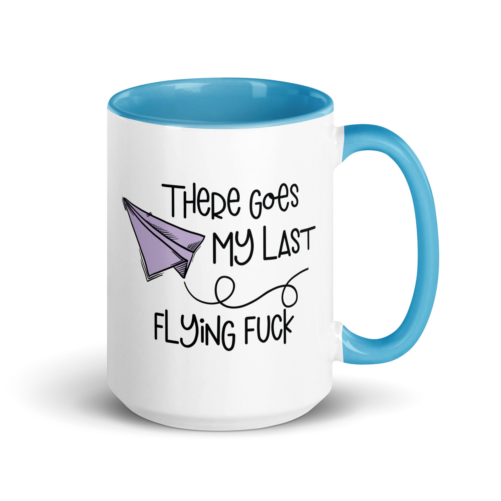 Flying Fuck Mug with Color Inside-Phoenix Styles