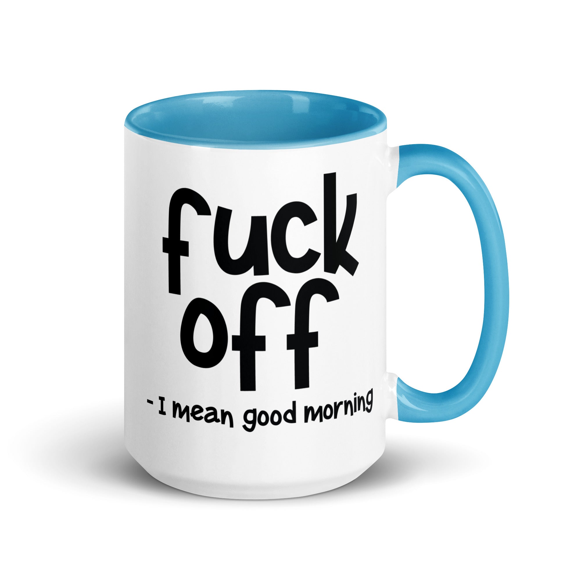 Fuck Off Mug with Color Inside-Phoenix Styles