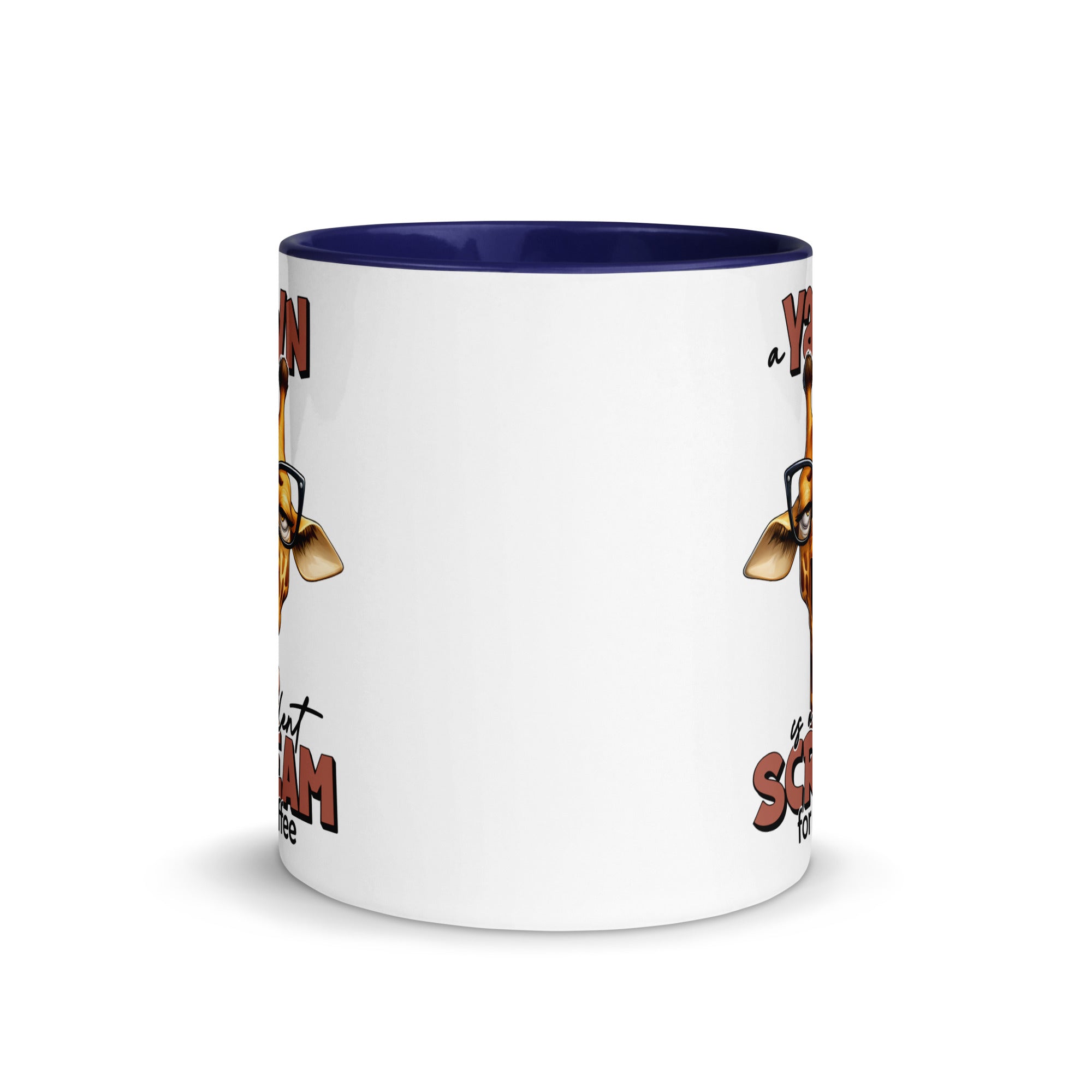 Yawn is a Silent Scream for Coffee Mug-Phoenix Styles