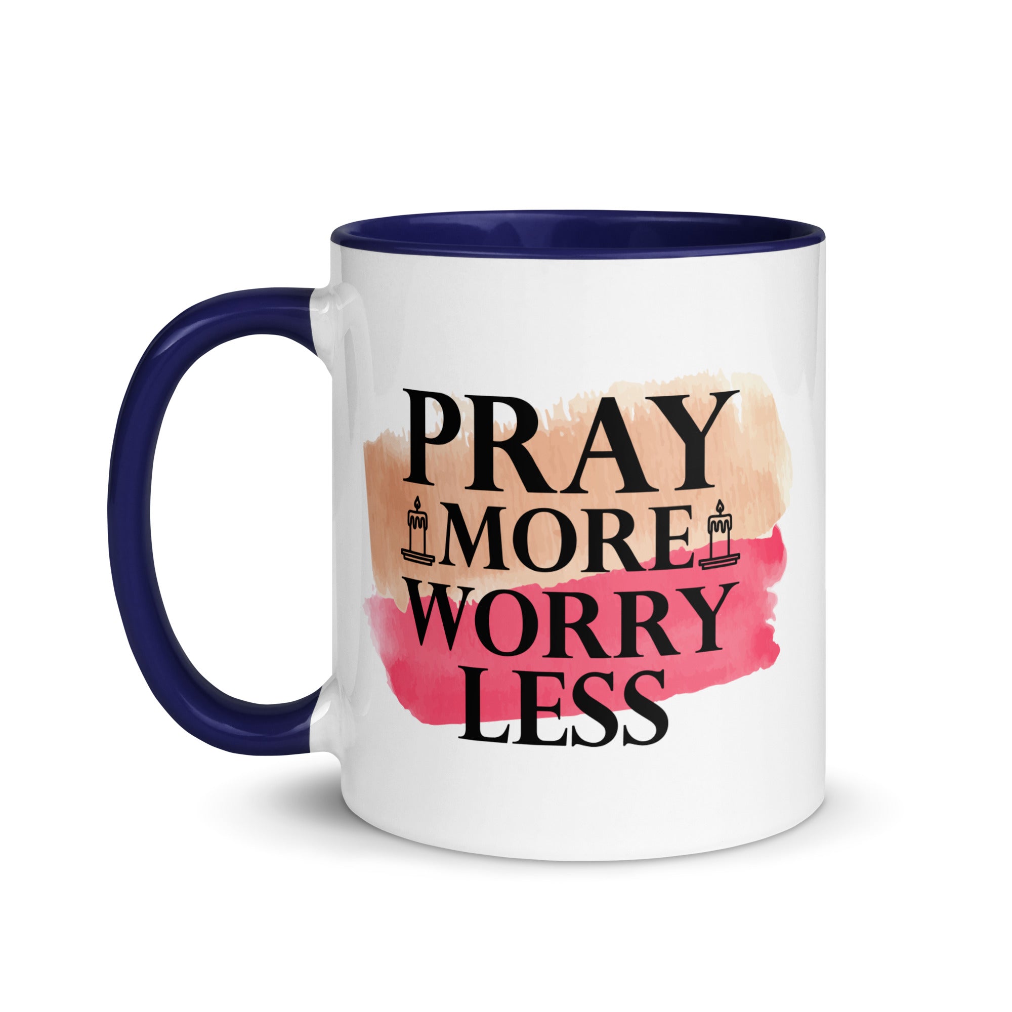 Pray More Worry Less Mug-Phoenix Styles