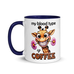 Blood Type is Coffee Mug-Phoenix Styles