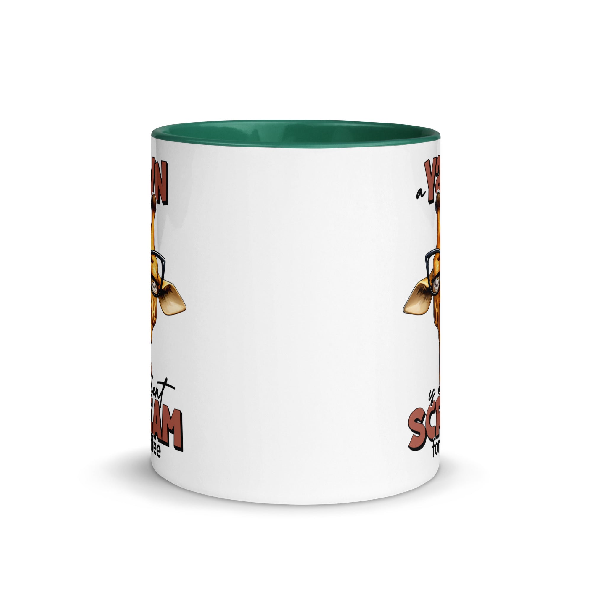 Yawn is a Silent Scream for Coffee Mug-Phoenix Styles