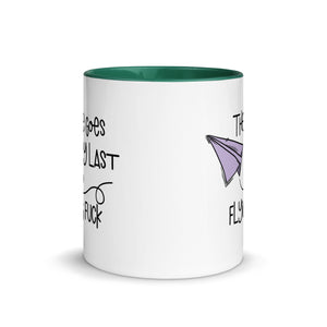 Flying Fuck Mug with Color Inside-Phoenix Styles