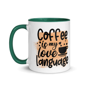 Coffee is My Love Language Mug-Phoenix Styles