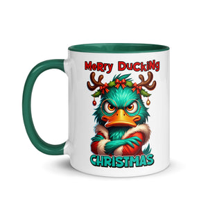 Merry Ducking Christmas Mug-Phoenix Styles