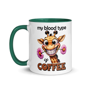 Blood Type is Coffee Mug-Phoenix Styles