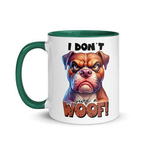 I Don't Give A Woof Mug-Phoenix Styles