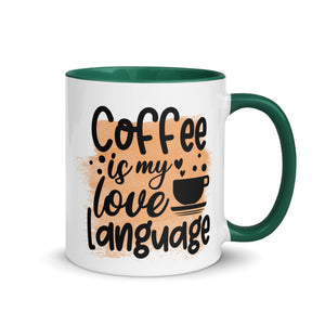 Coffee is My Love Language Mug-Phoenix Styles