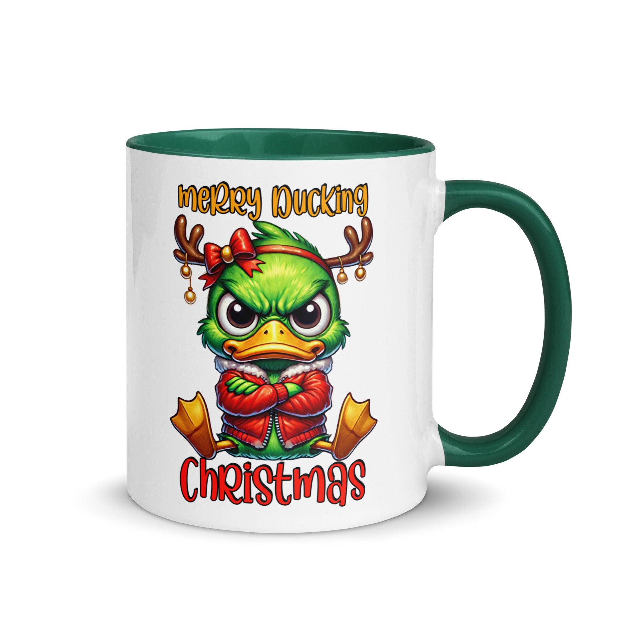 Merry Ducking Christmas Mug-Phoenix Styles