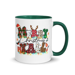 Merry Christmas Yall Mug with Color Inside-Phoenix Styles