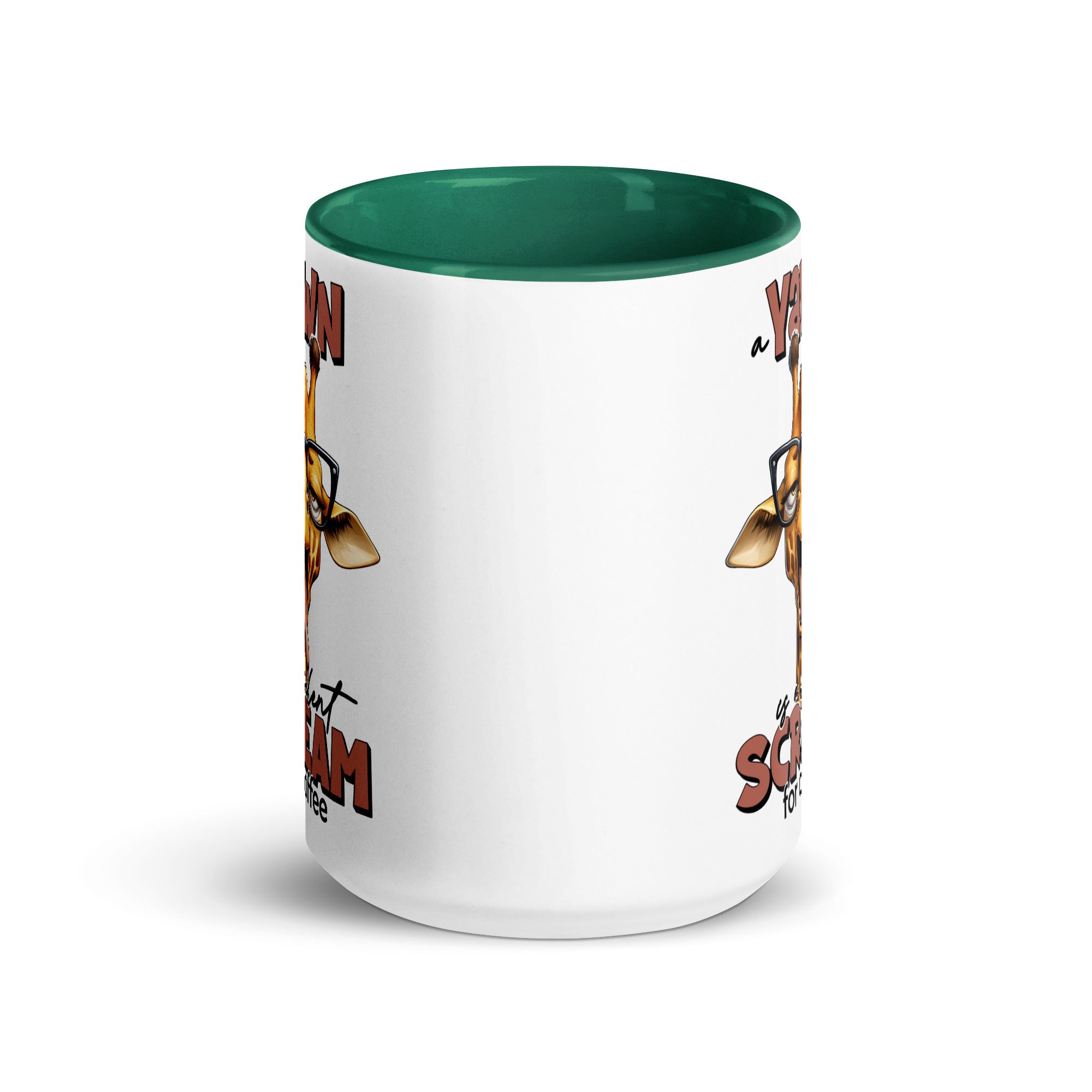 Yawn is a Silent Scream for Coffee Mug-Phoenix Styles