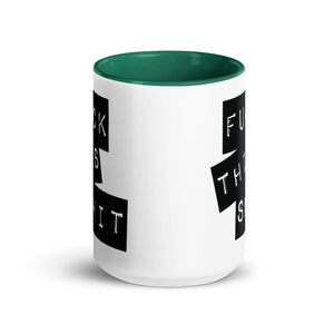 Fuck This Shit Mug with Color Inside-Phoenix Styles