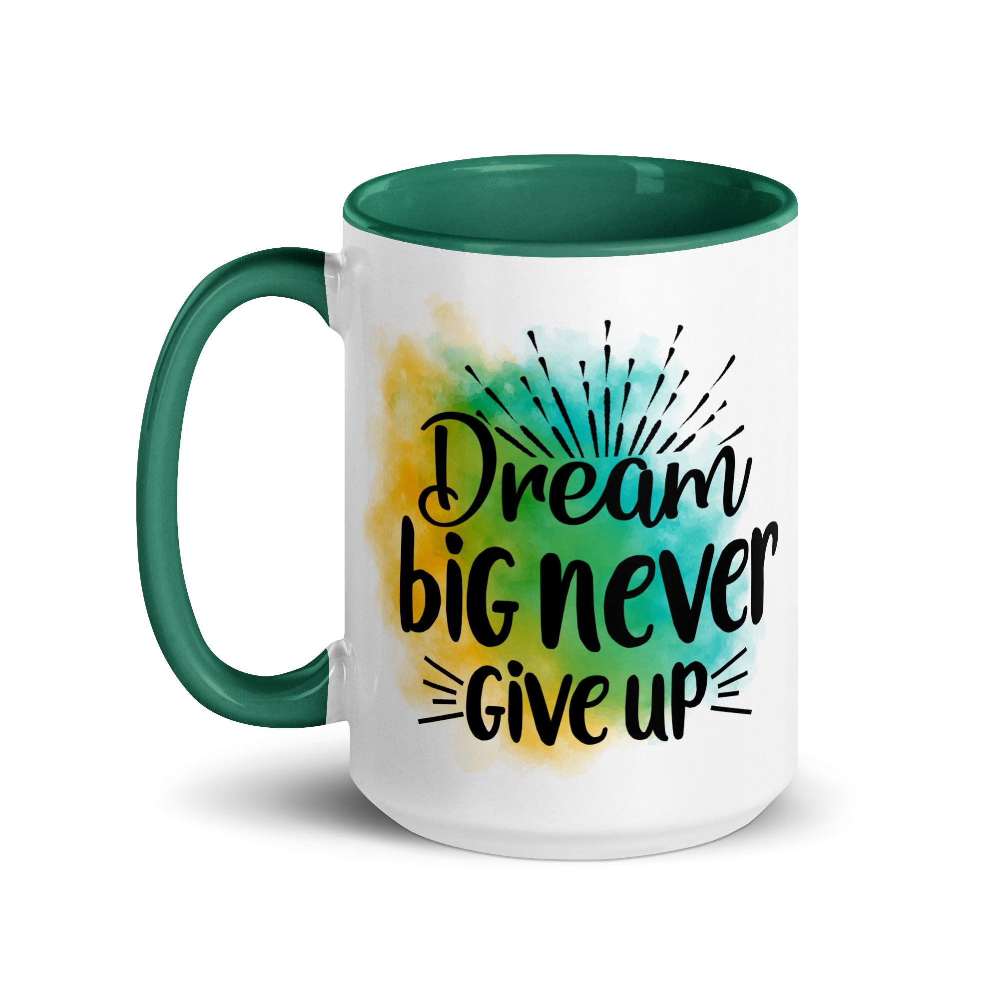 Dream Big Never Give Up Mug-Phoenix Styles