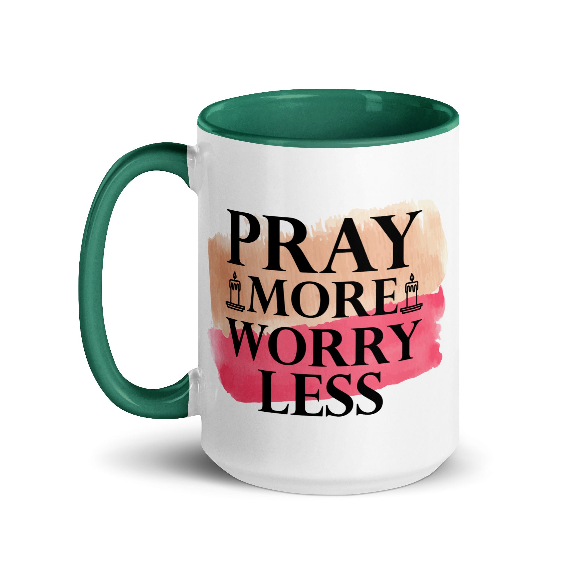 Pray More Worry Less Mug-Phoenix Styles