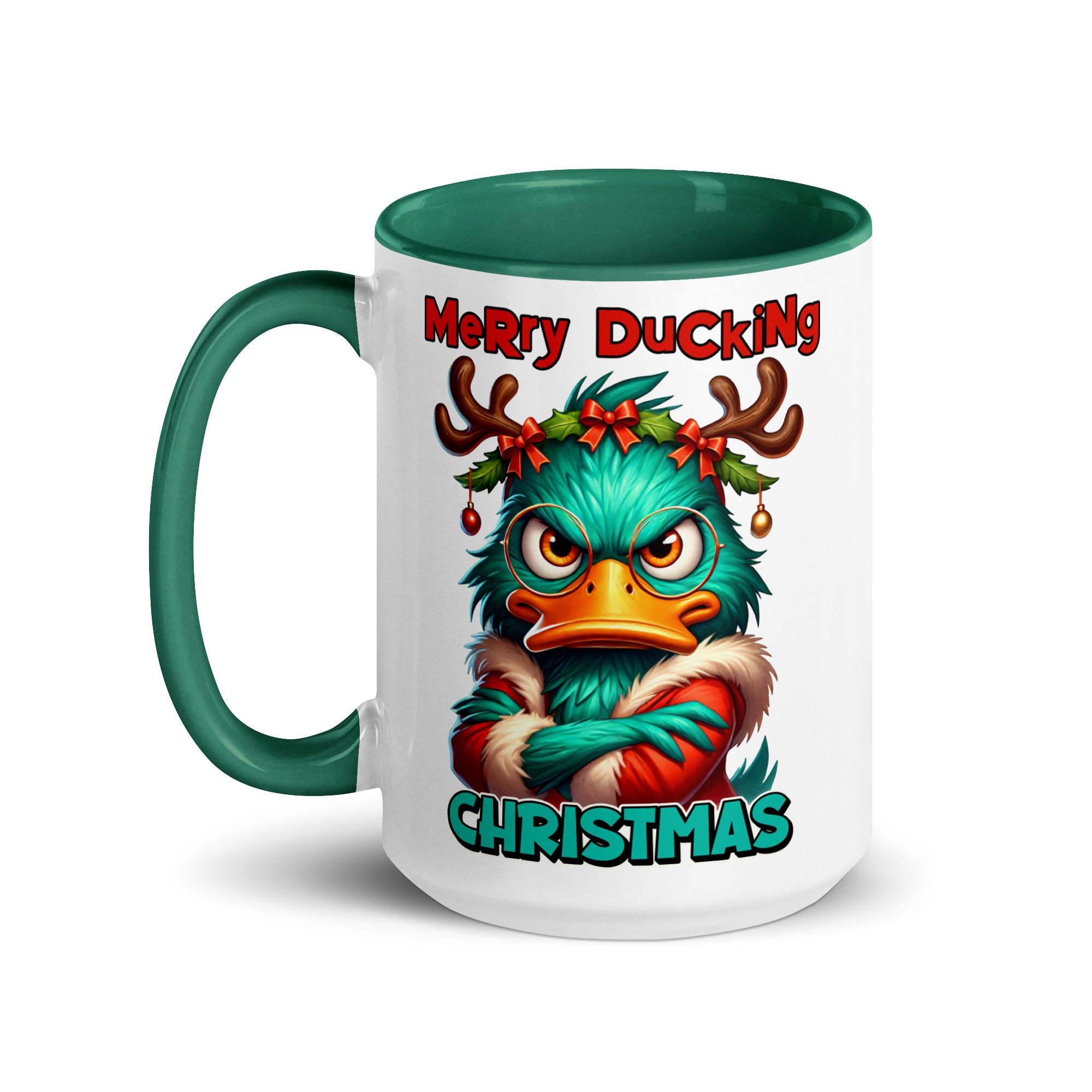 Merry Ducking Christmas Mug-Phoenix Styles