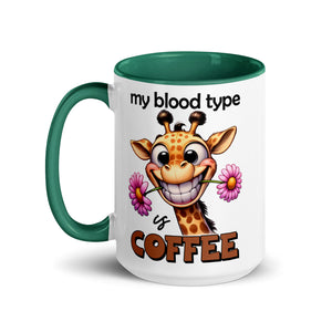 Blood Type is Coffee Mug-Phoenix Styles