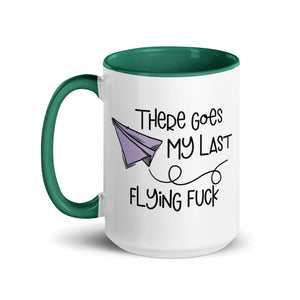 Flying Fuck Mug with Color Inside-Phoenix Styles