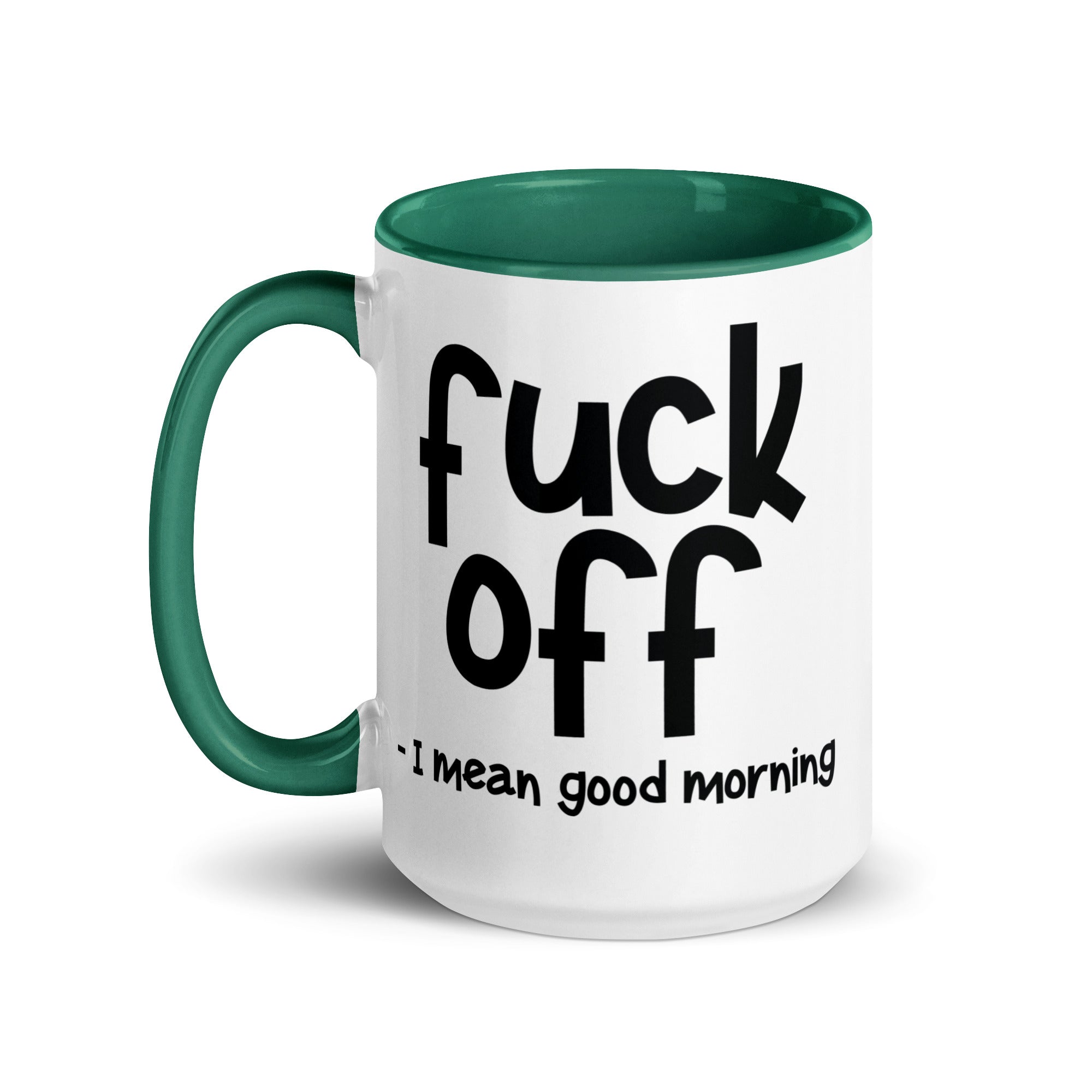 Fuck Off Mug with Color Inside-Phoenix Styles