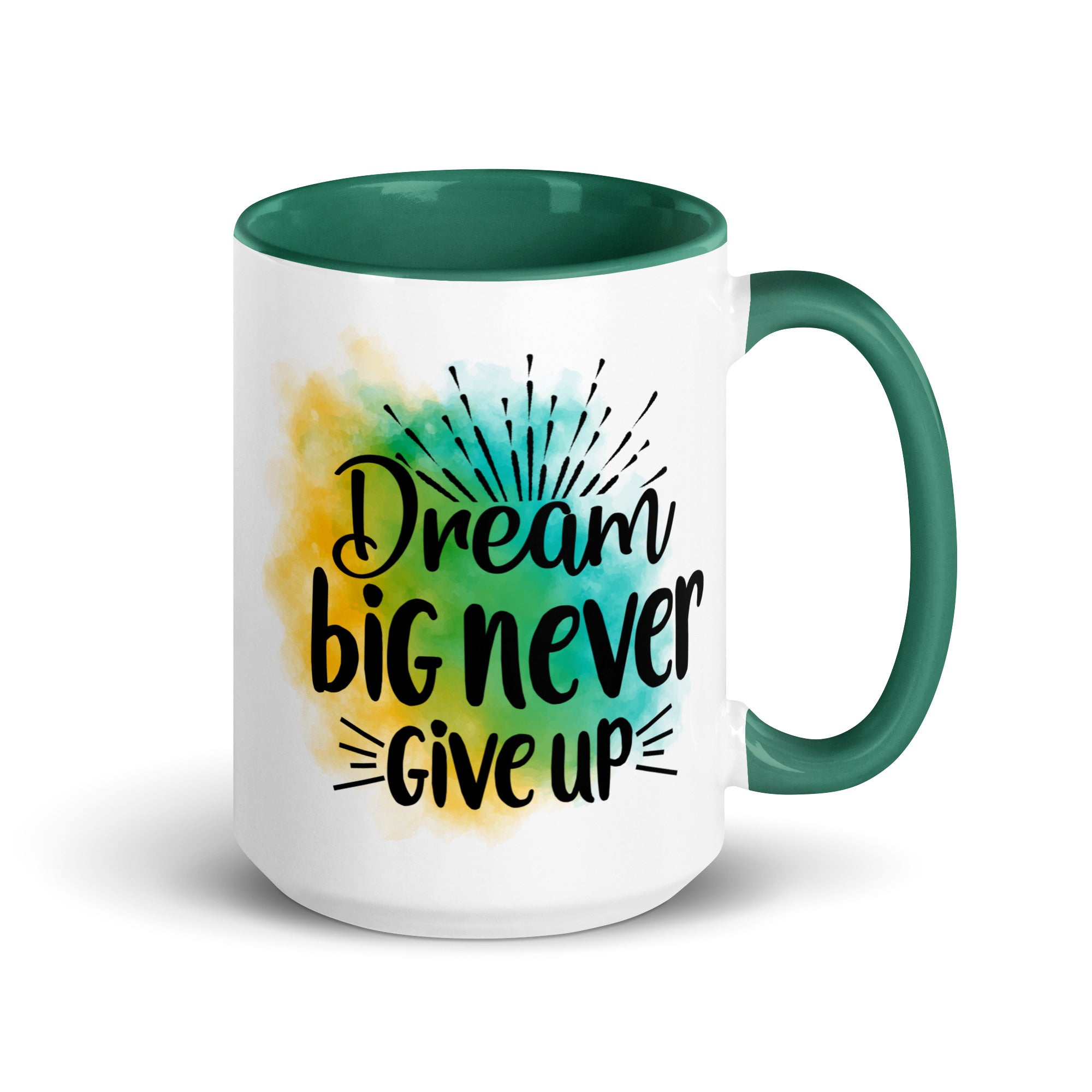 Dream Big Never Give Up Mug-Phoenix Styles