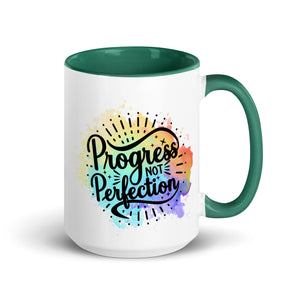 Progress Not Imperfection Mug-Phoenix Styles