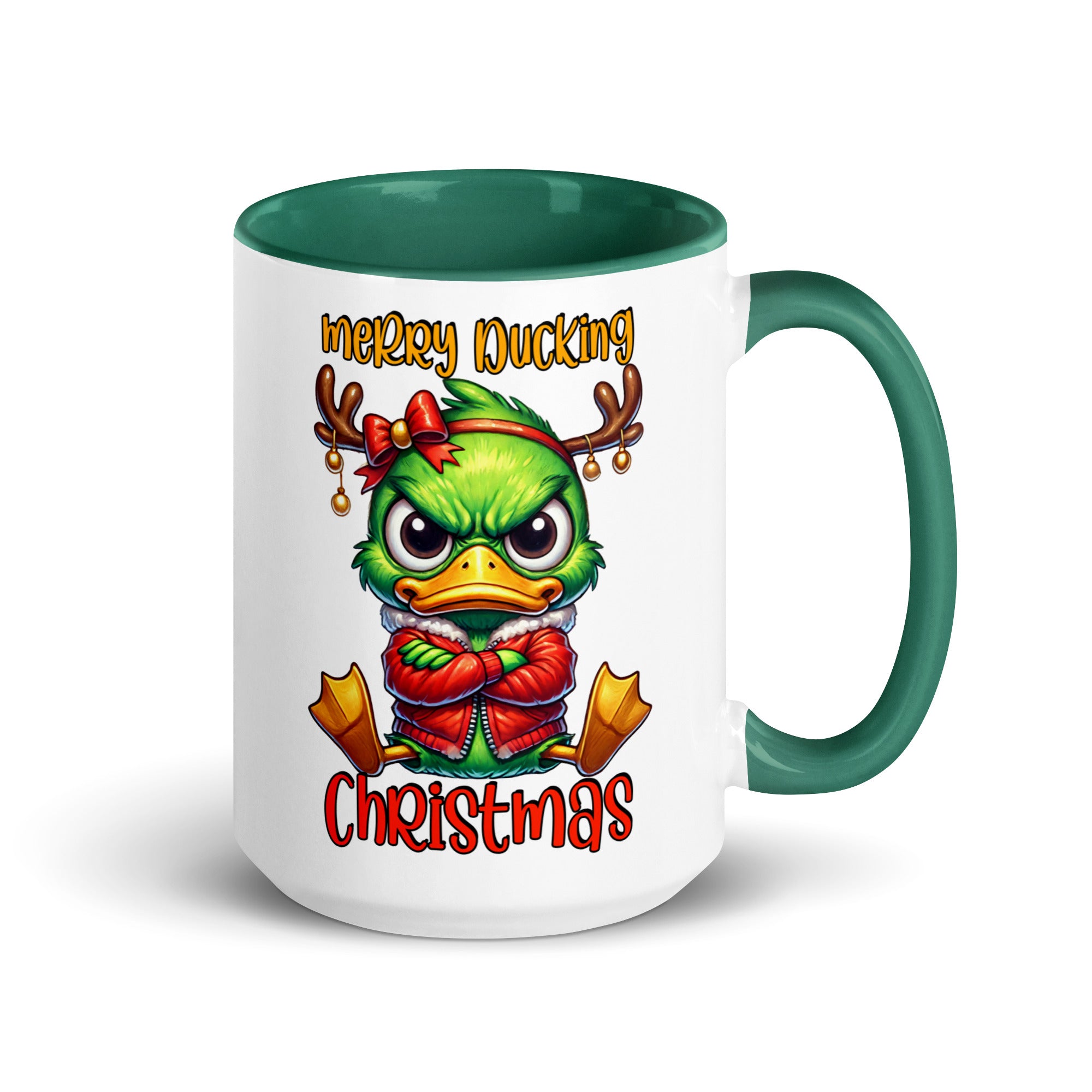 Merry Ducking Christmas Mug-Phoenix Styles