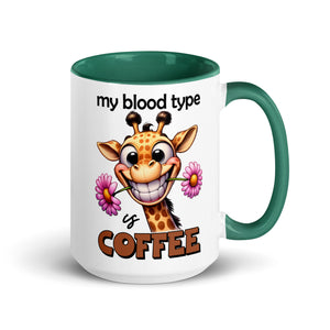 Blood Type is Coffee Mug-Phoenix Styles