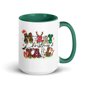 Merry Christmas Yall Mug with Color Inside-Phoenix Styles