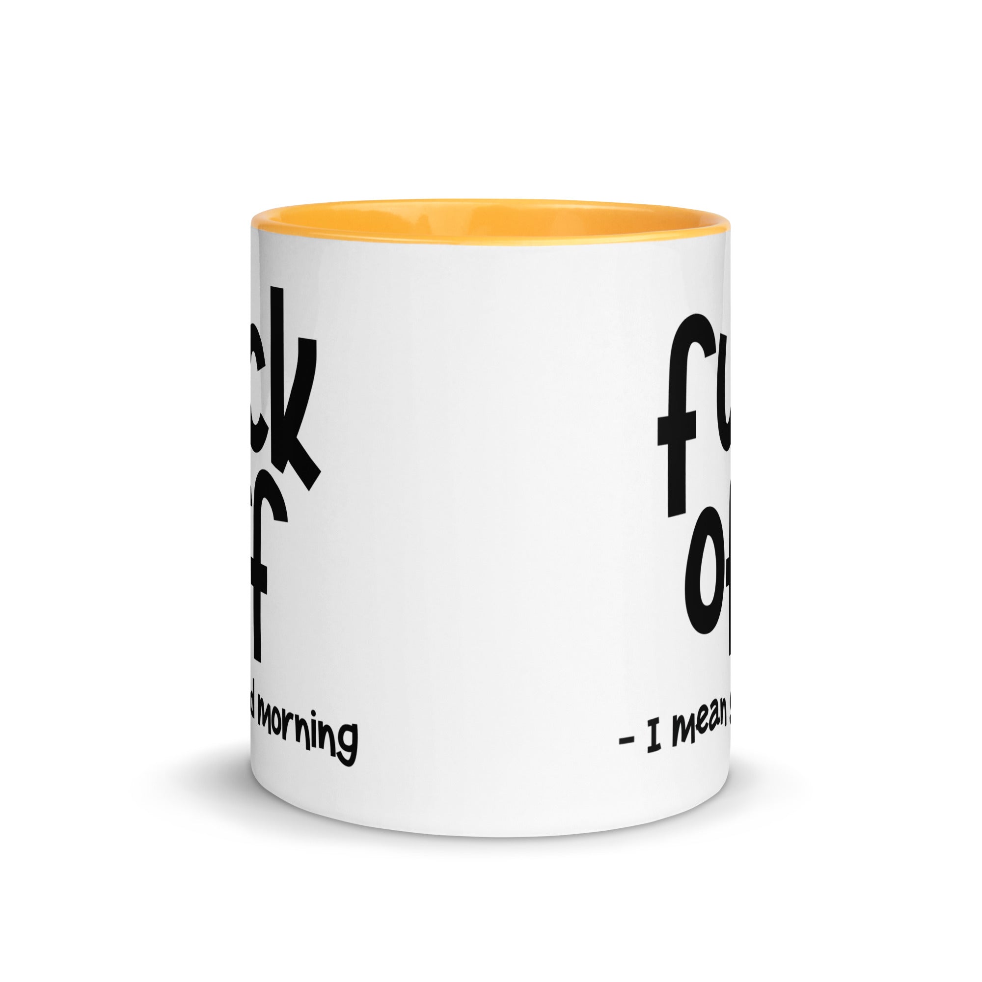 Fuck Off Mug with Color Inside-Phoenix Styles