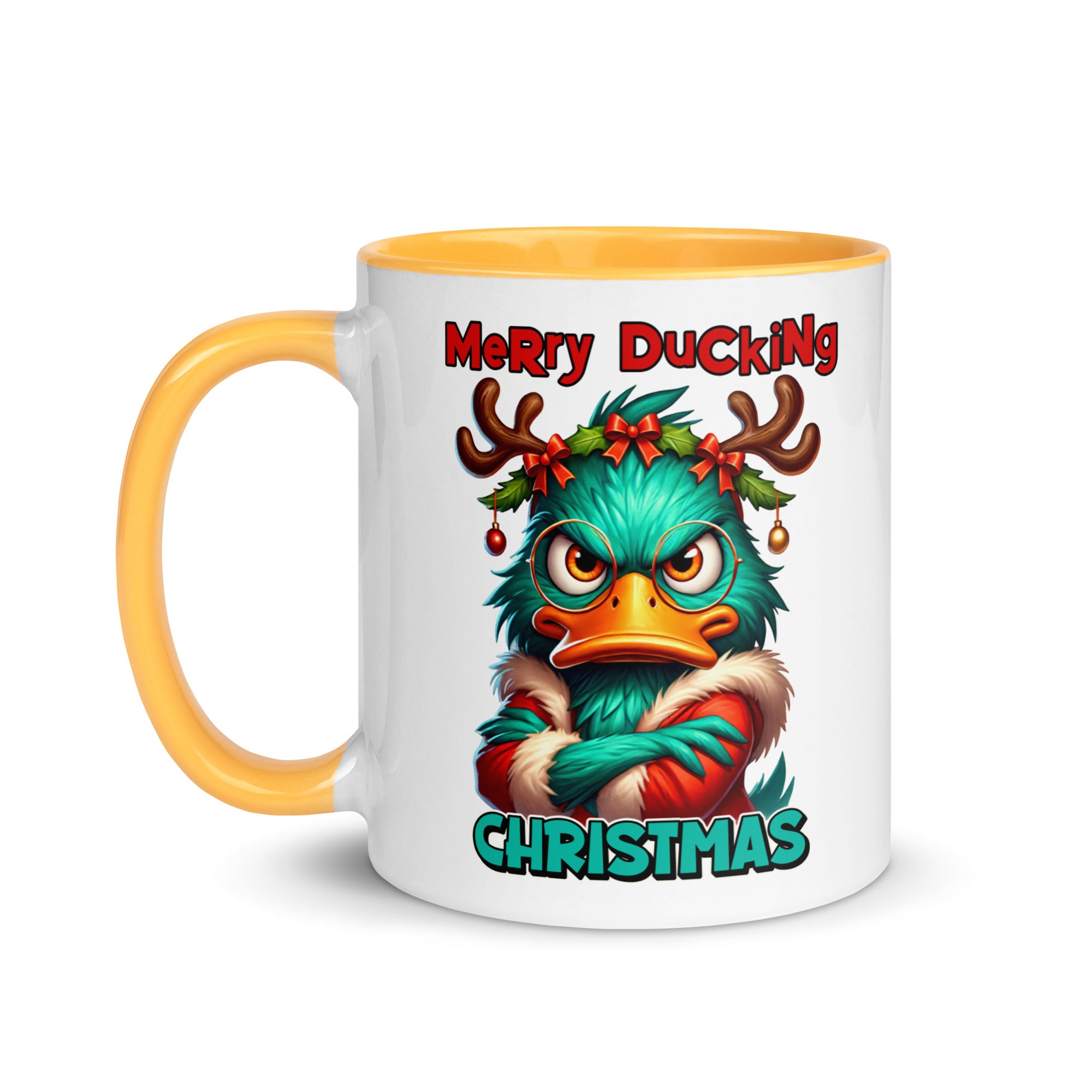 Merry Ducking Christmas Mug-Phoenix Styles