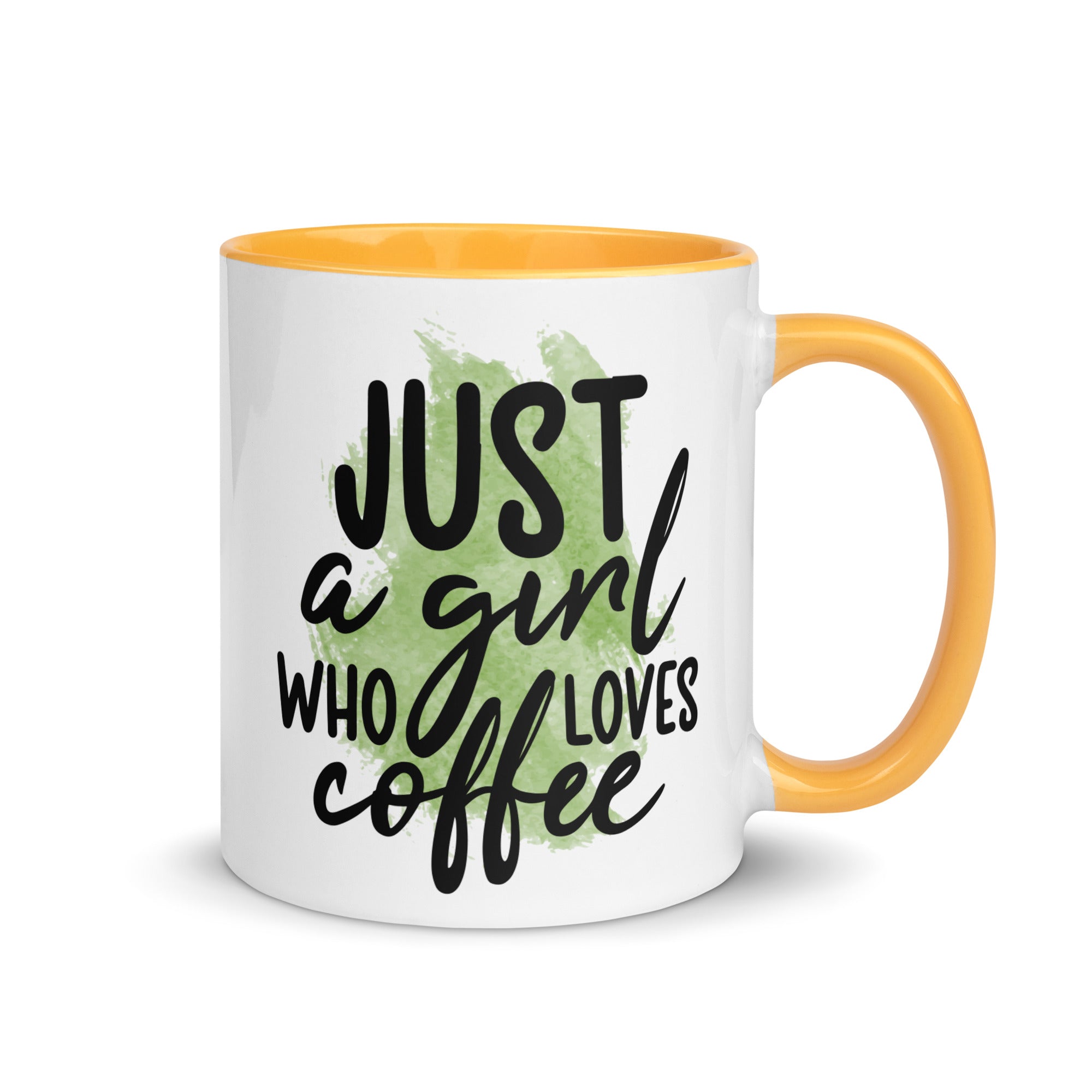 Just A Girl Who Loves Coffee Mug-Phoenix Styles