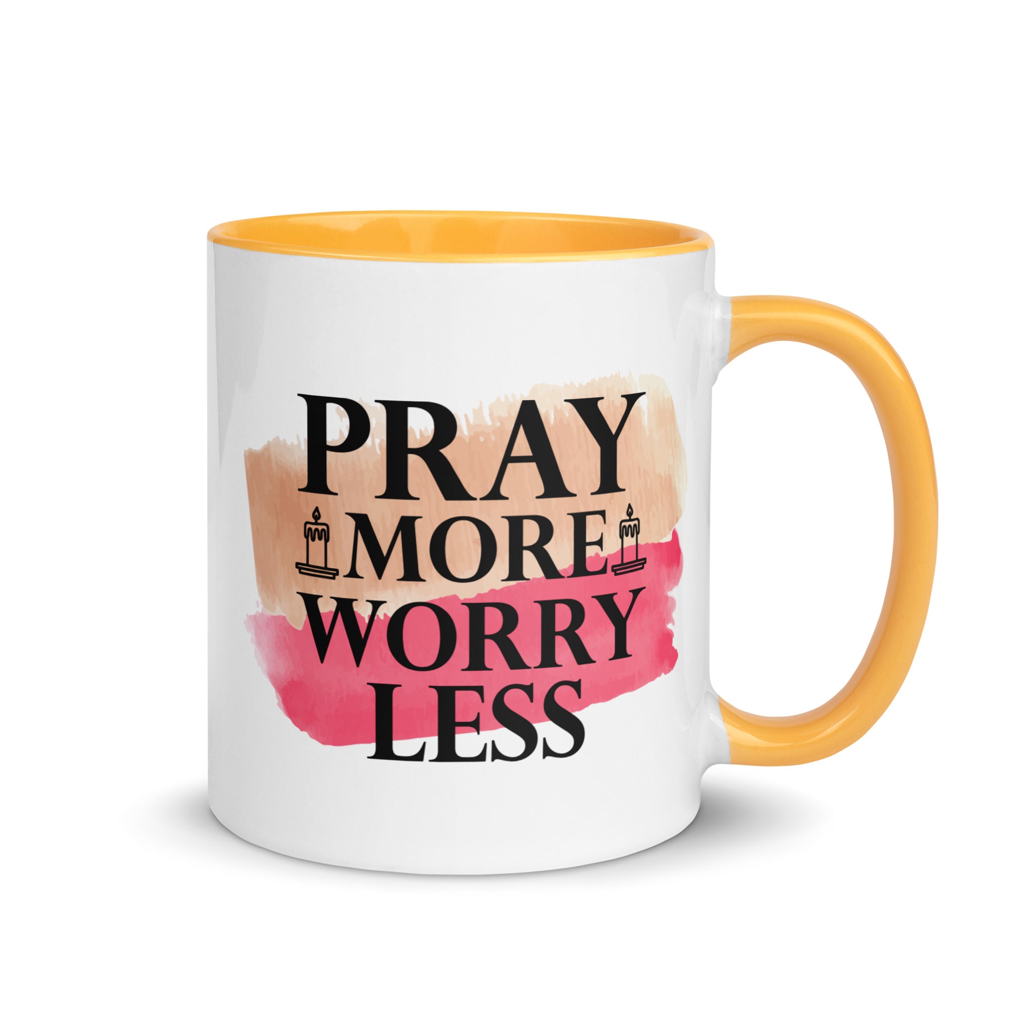 Pray More Worry Less Mug-Phoenix Styles