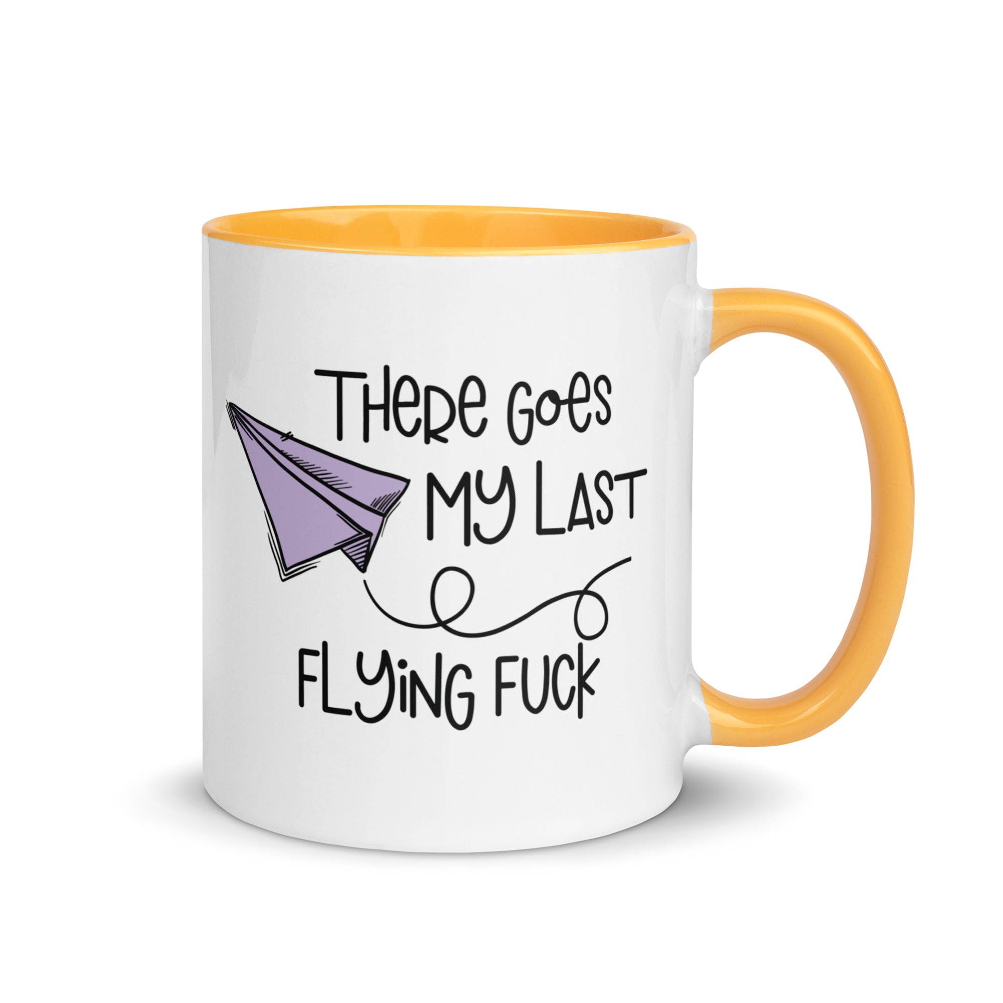 Flying Fuck Mug with Color Inside-Phoenix Styles