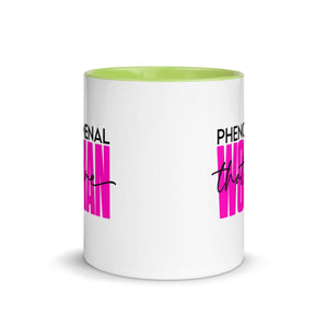 Phenomenal Woman Mug with Color Inside-Phoenix Styles