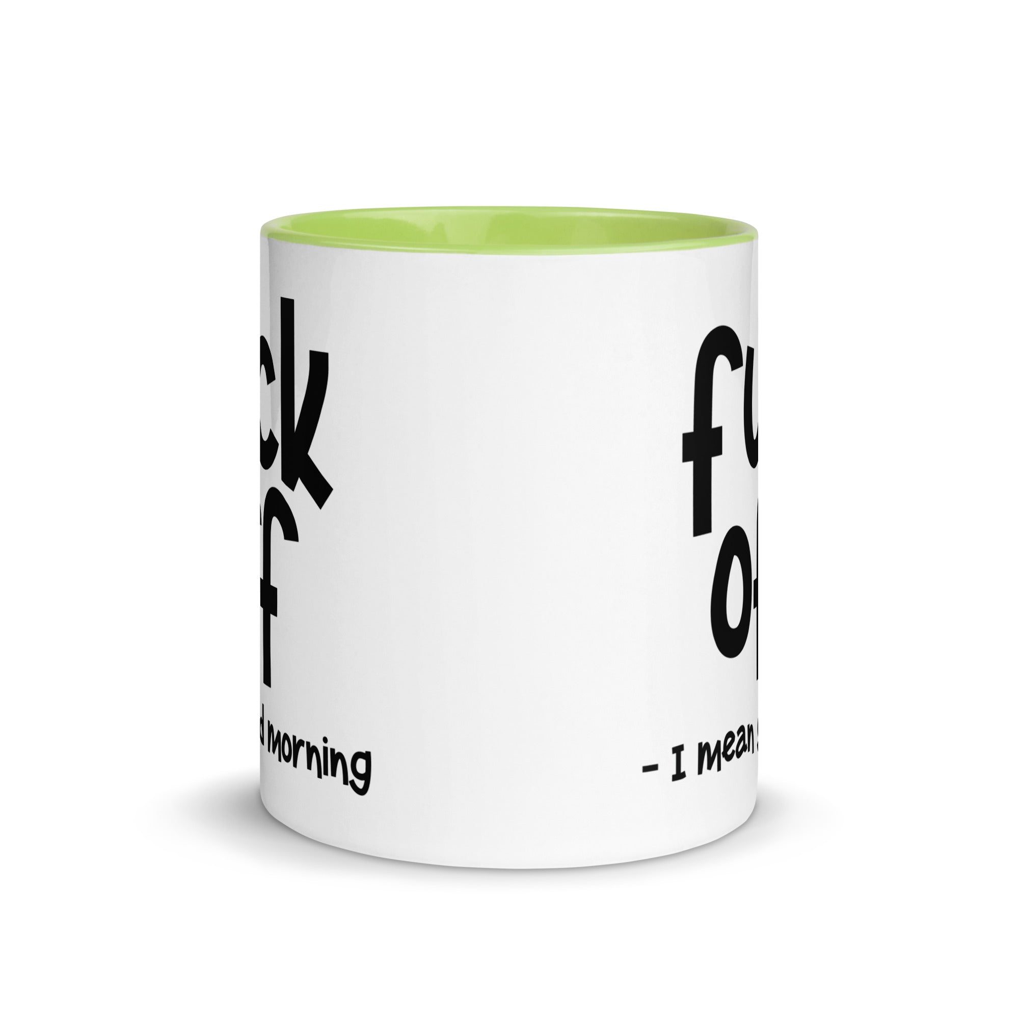 Fuck Off Mug with Color Inside-Phoenix Styles