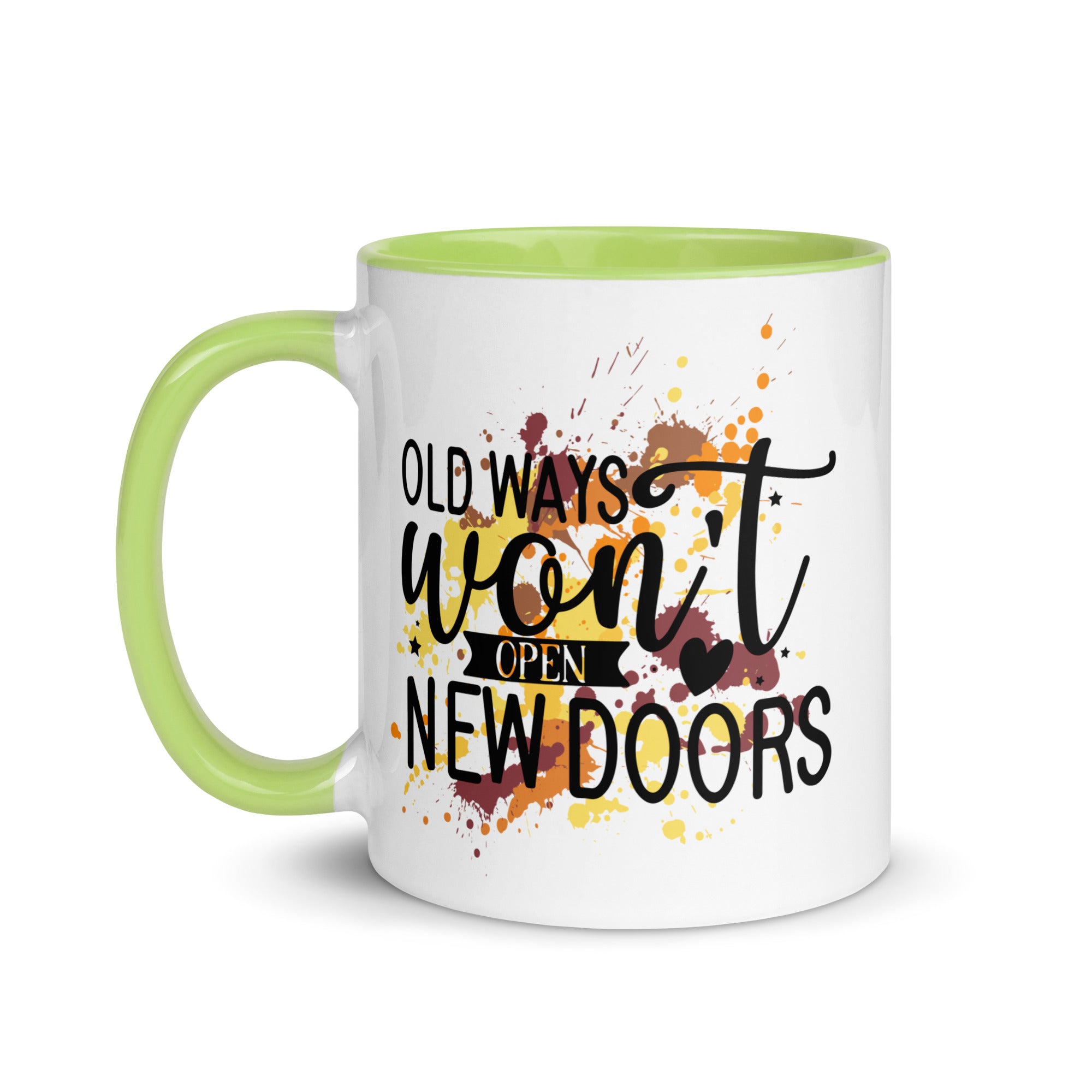 Old Ways Wont Open New Doors Mug-Phoenix Styles