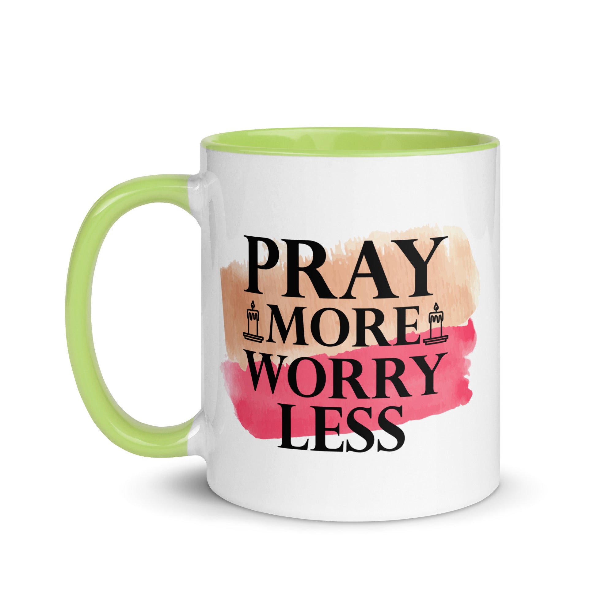 Pray More Worry Less Mug-Phoenix Styles