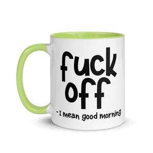 Fuck Off Mug with Color Inside-Phoenix Styles