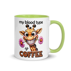 Blood Type is Coffee Mug-Phoenix Styles