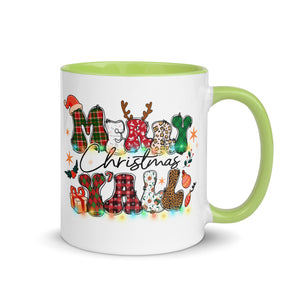 Merry Christmas Yall Mug with Color Inside-Phoenix Styles