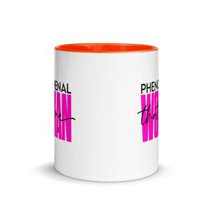 Phenomenal Woman Mug with Color Inside-Phoenix Styles